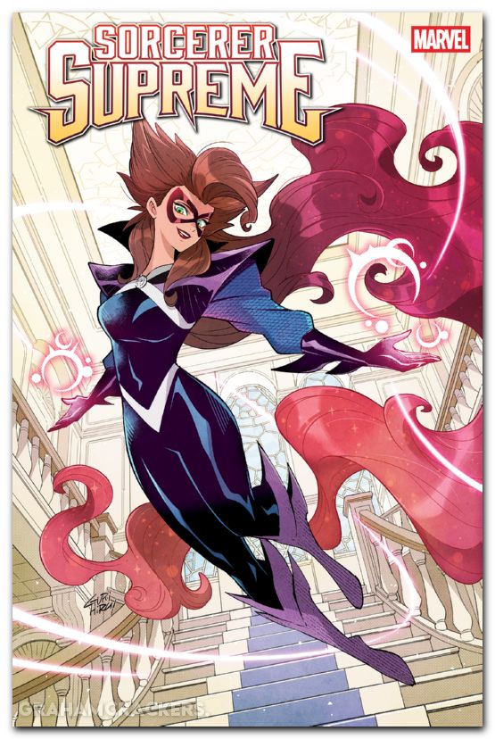 Sorcerer Supreme #8 (2025) gurihiru hellfire costume swap variant