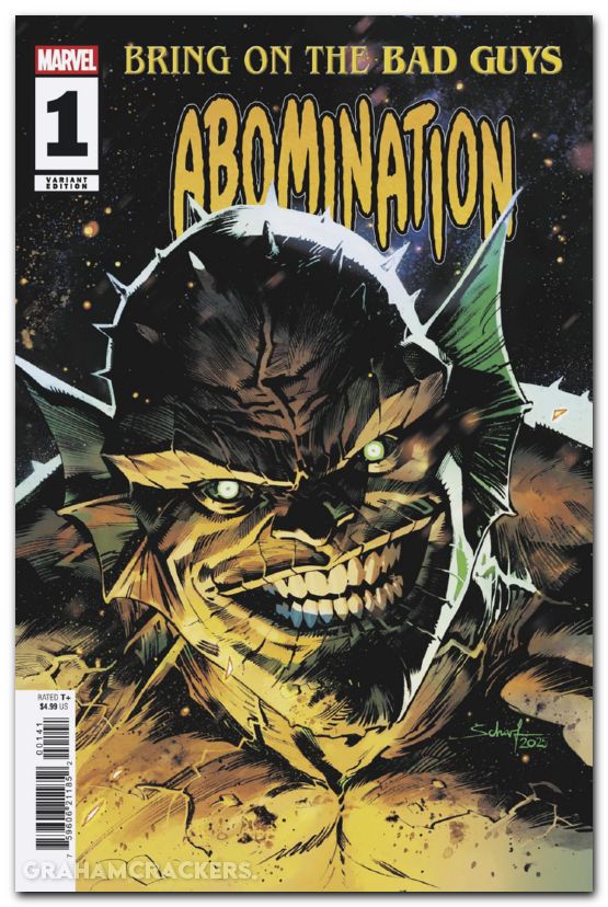 Bring On The Bad Guys Abomination #1 (2025) scharf variant