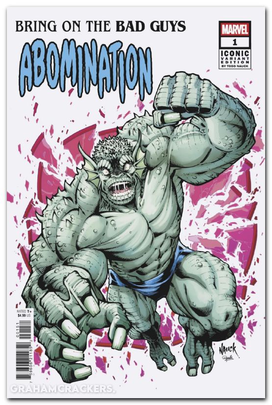 Bring On The Bad Guys Abomination #1 (2025) nauck iconic variant