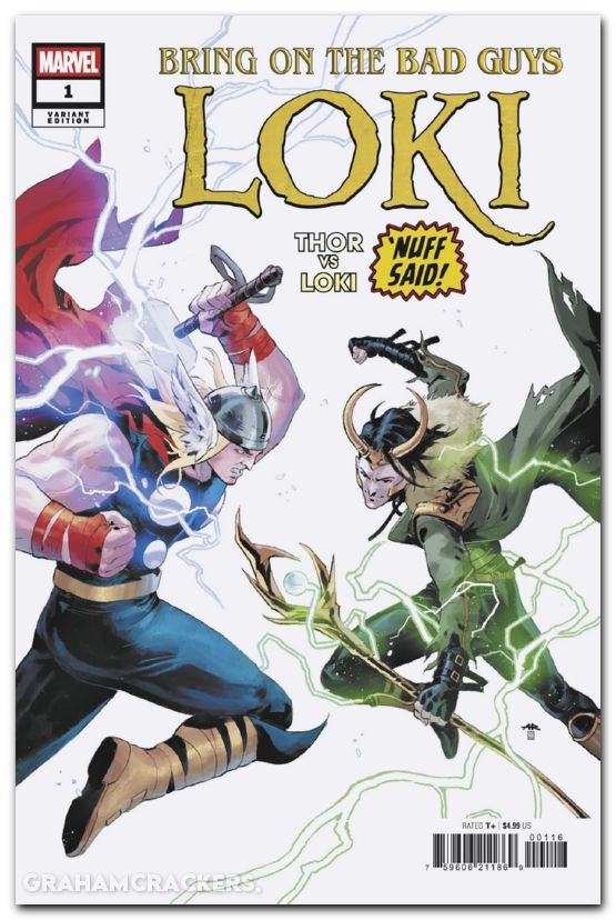 Bring On The Bad Guys Loki #1 (2025) ramcheron nuff said variant
