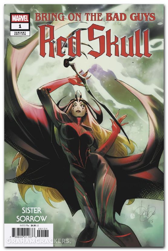 Bring On The Bad Guys Red Skull #1 (2025) andolfo sister sorrow variant