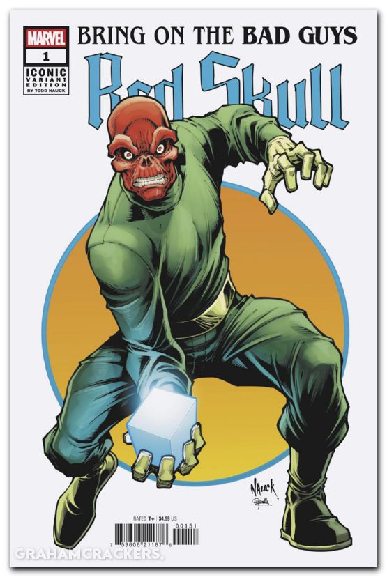 Bring On The Bad Guys Red Skull #1 (2025) nauck iconic variant