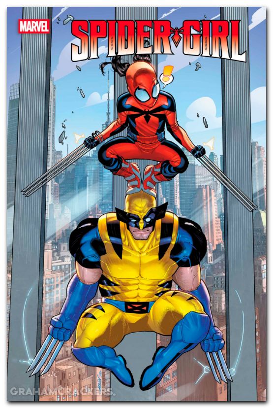 Spider-Girl #1 (2025) garron spider-girl funhouse mirror variant