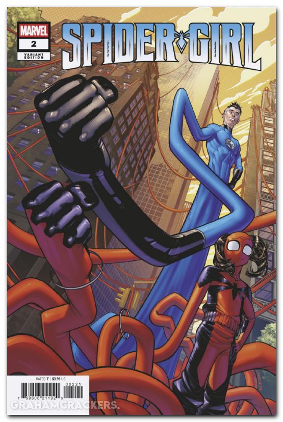 Spider-Girl #2 (2025) garron spider-girl funhouse mirror variant