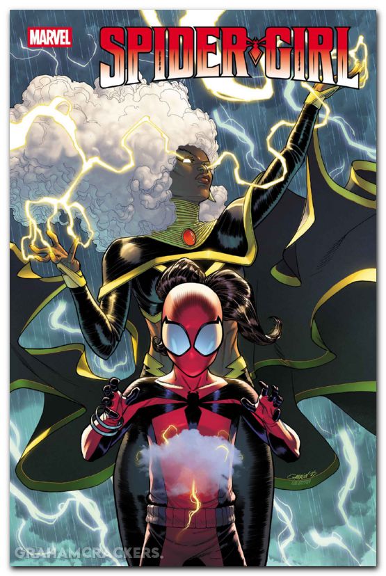 Spider-Girl #4 (2025) garron spider-girl funhouse mirror variant
