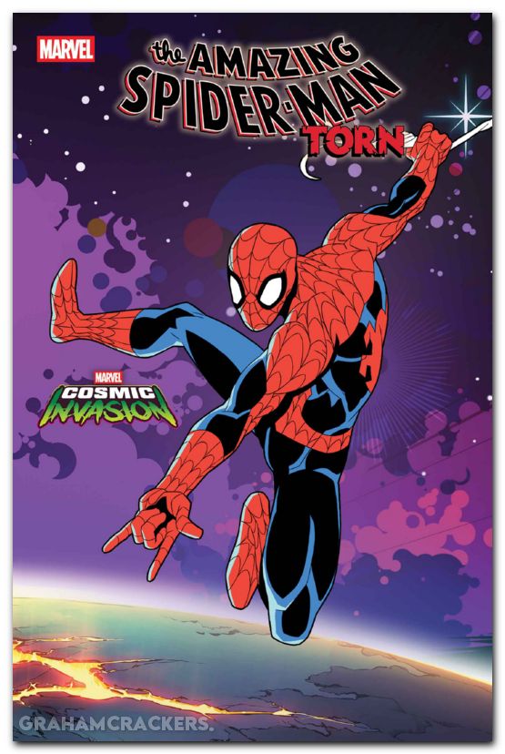 Amazing Spider-Man Torn #4 (2025) marvel cosmic invasion variant