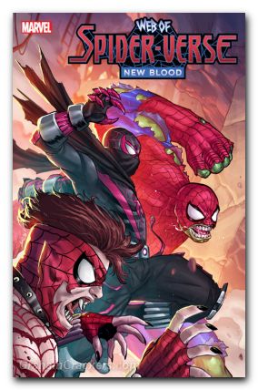 Web Of Spider-Verse New Blood #1 (2025) anindito connecting variant