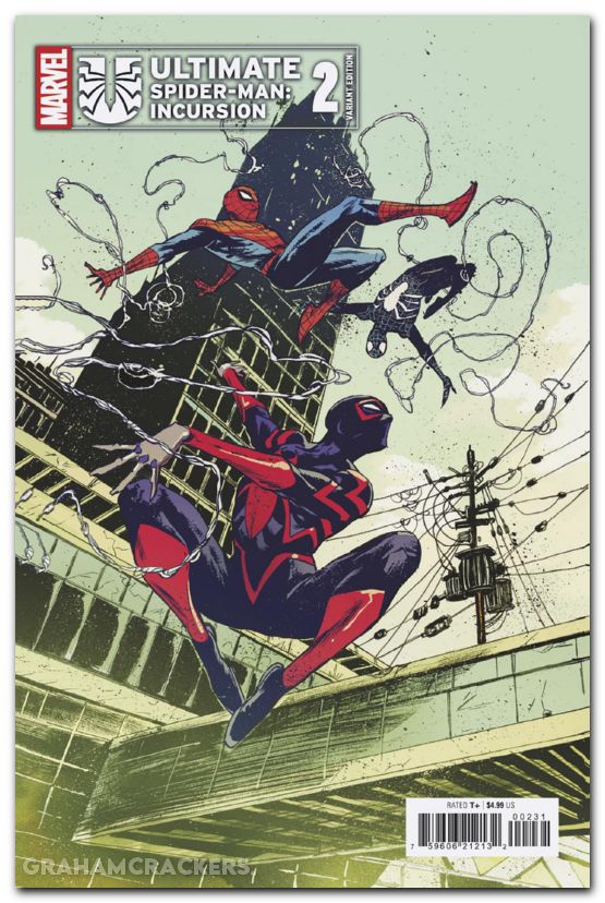 Ultimate Spider-Man Incursion #2 (2025) greene variant