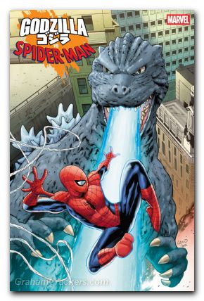 Godzilla Vs Spider-Man #1 (2025) land variant