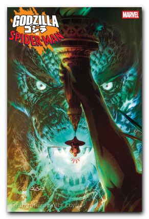 Godzilla Vs Spider-Man #1 (2025) gleason foil variant