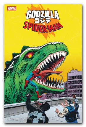 Godzilla Vs Spider-Man #1 (2025) ordway godzilla king of the monsters homage variant