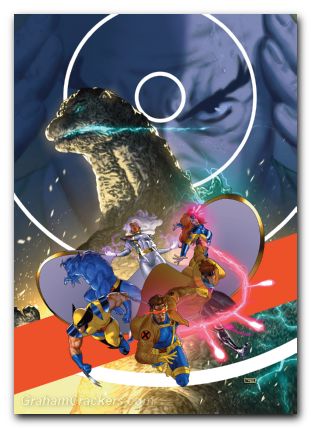Godzilla Vs X-Men #1 (2025) clarke virgin variant