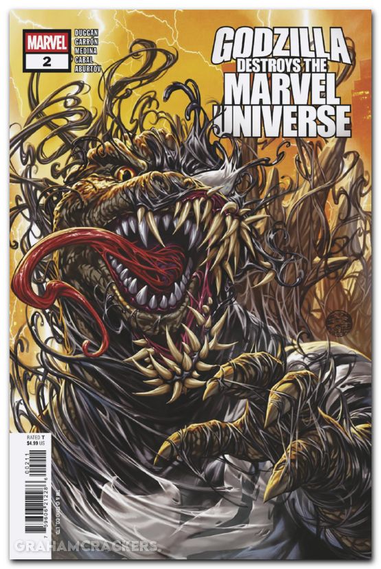 Godzilla Destroys The Marvel Universe #2 (2025)