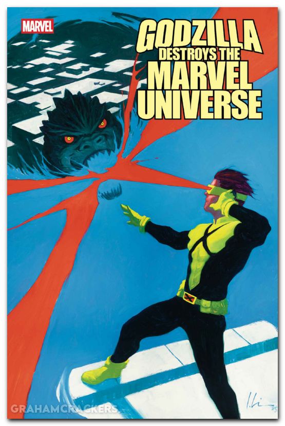 Godzilla Destroys The Marvel Universe #3 (2025) wilson variant
