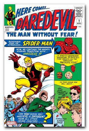 Daredevil #1 (1964) 2025 facsimile edition foil variant