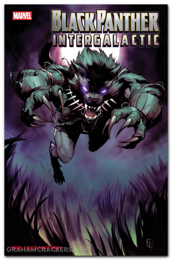 Black Panther Intergalactic #4 (2025) frigeri marvel monster variant