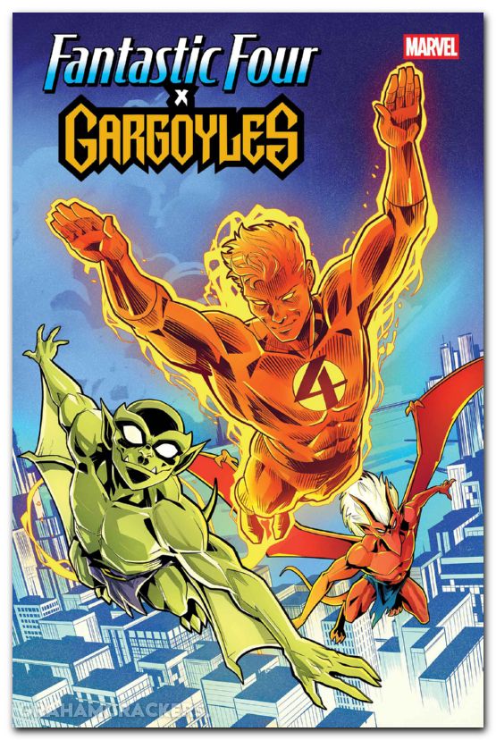 Fantastic Four Gargoyles #1 (2025) vecchio foil variant