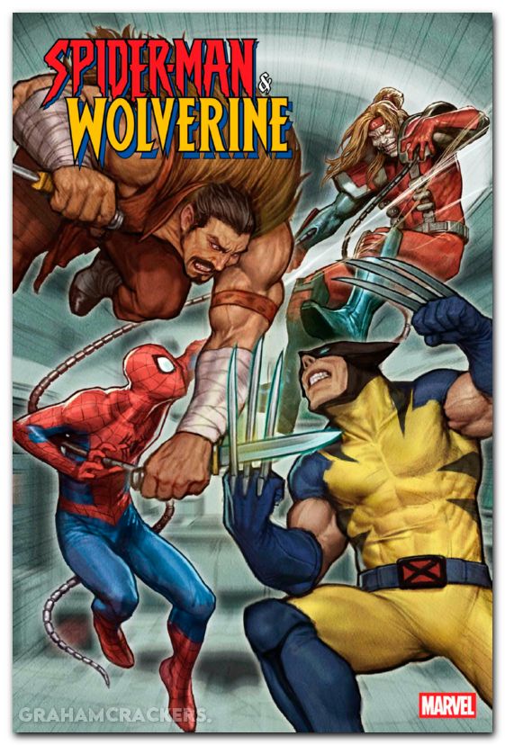 Spider-Man And Wolverine #4 (2025) stonehouse variant