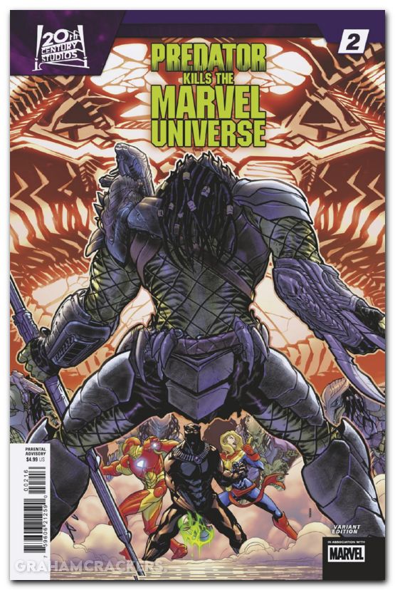 Predator Kills The Marvel Universe #2 (2025) baldeon variant