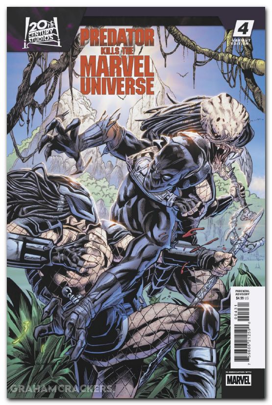 Predator Kills The Marvel Universe #4 (2025) campana variant