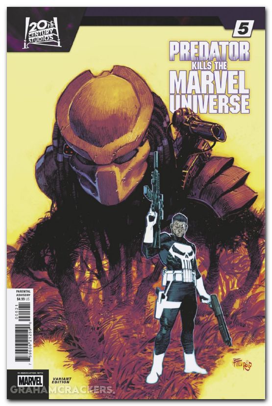 Predator Kills The Marvel Universe #5 (2025) ruan hunting the hunters variant