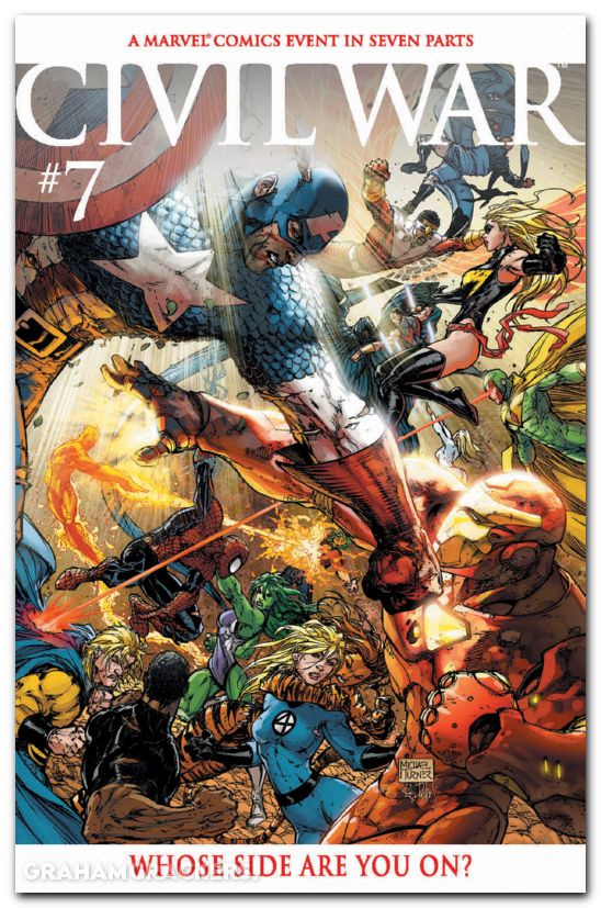 Civil War #7 (2006) 2026 facsimile edition turner foil variant