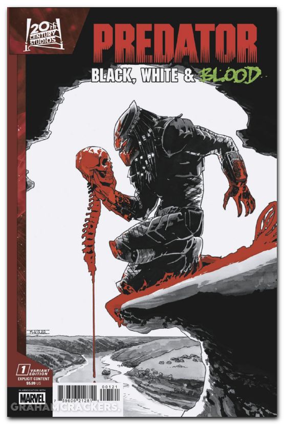 Predator Black White And Blood #1 (2025) asrar variant