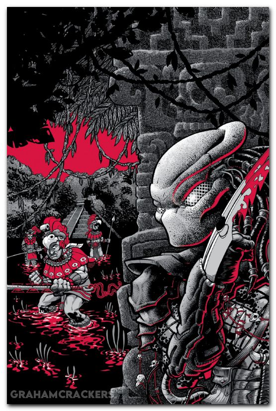 Predator Black White And Blood #2 (2025) tbd artist virgin variant