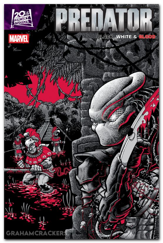 Predator Black White And Blood #2 (2025) tbd artist variant