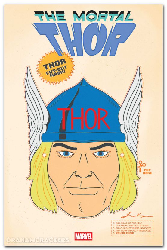 Thor #2 (2025) retro halloween mask variant