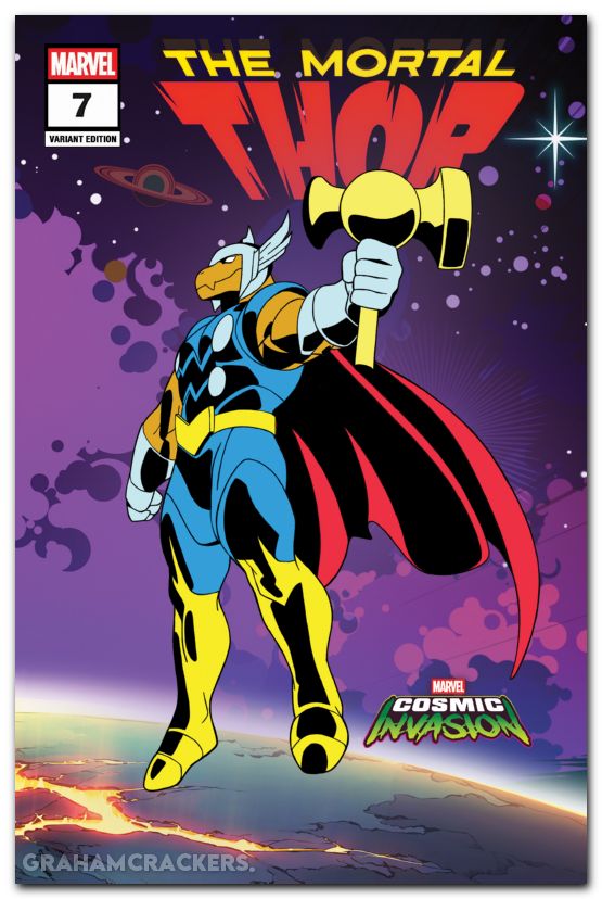 Thor #7 (2025) marvel cosmic invasion variant
