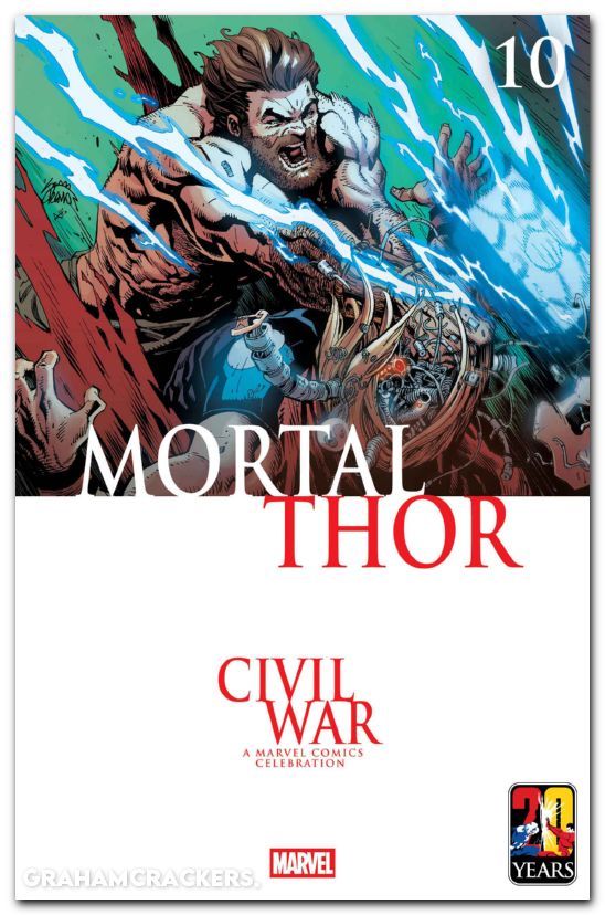 Thor #10 (2025) stegman civil war celebration variant