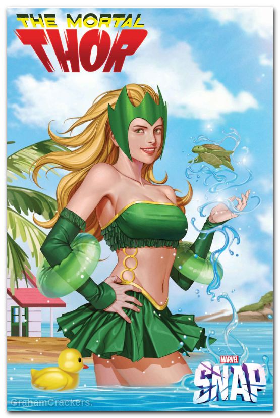 Thor #13 (2025) lee marvel snap swimsuit variant