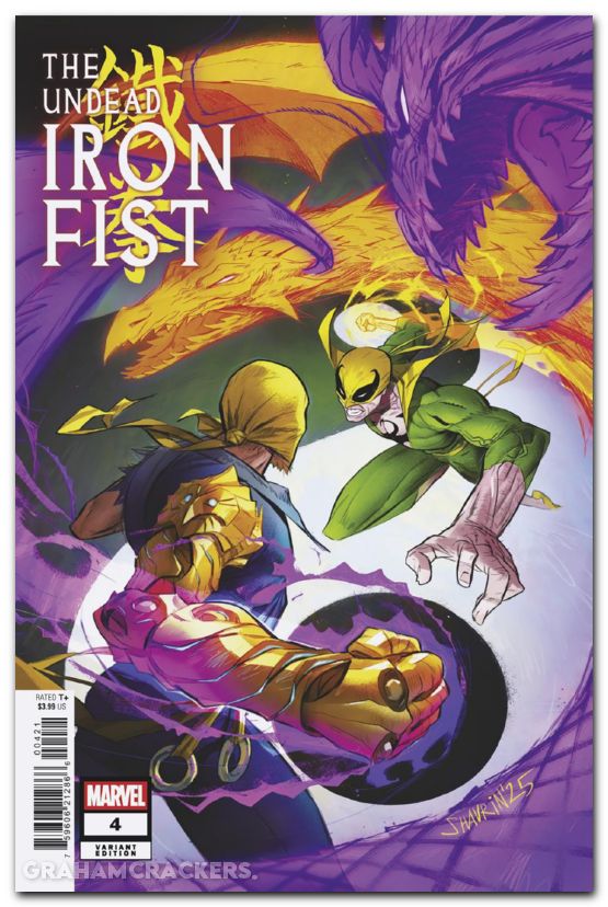 Undead Iron Fist #4 (2025) shavrin variant