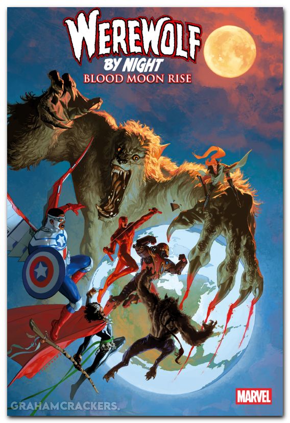 Werewolf By Night Blood Moon Rise #1 (2025) casanovas variant