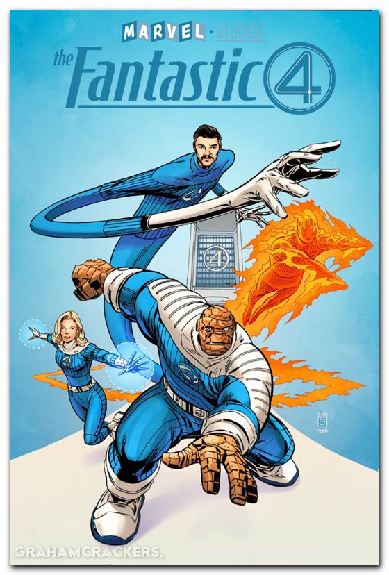 Fantastic Four First Steps #1 (2025) buckingham variant