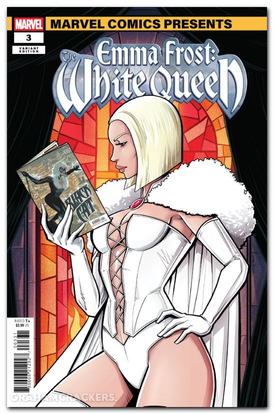 Emma Frost The White Queen #3 (2025) vecchio marvel comics presents variant