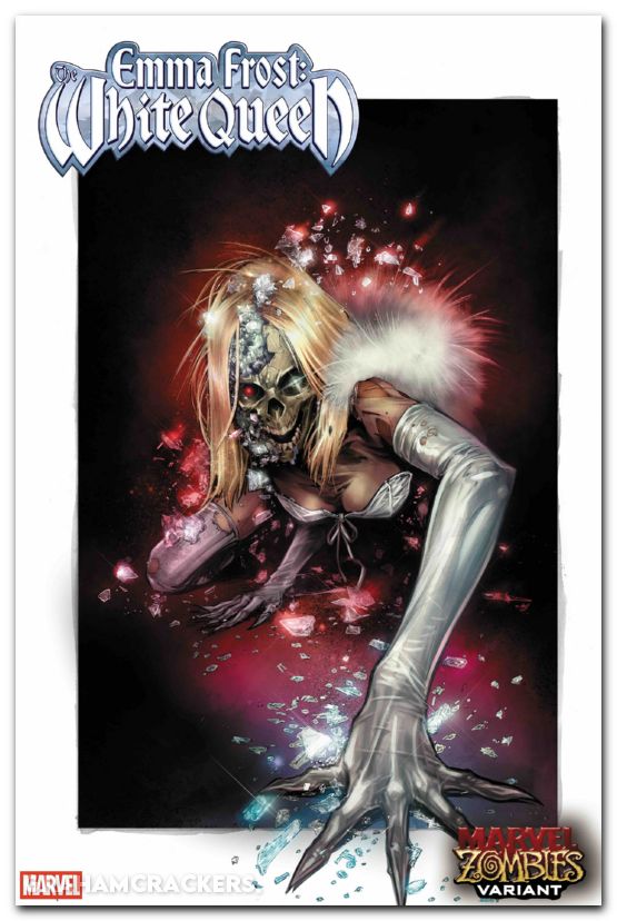 Emma Frost The White Queen #5 (2025) jones marvel zombies variant
