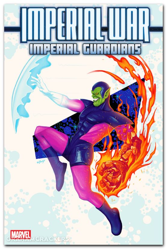 Imperial War Imperial Guardians #1 (2025) doaly super skrull variant