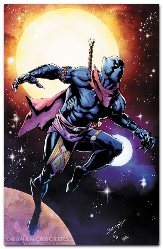Imperial War Black Panther #1 (2025) bagley character virgin variant