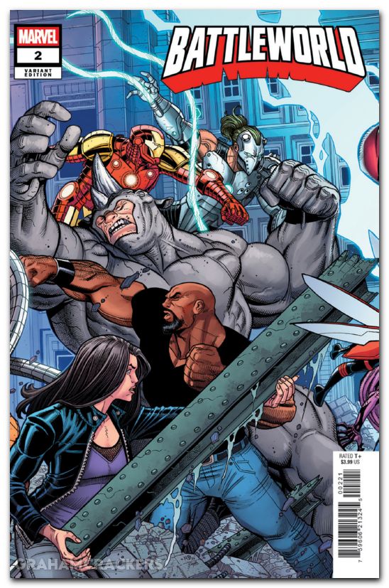 Battleworld #2 (2025) bradshaw connecting variant