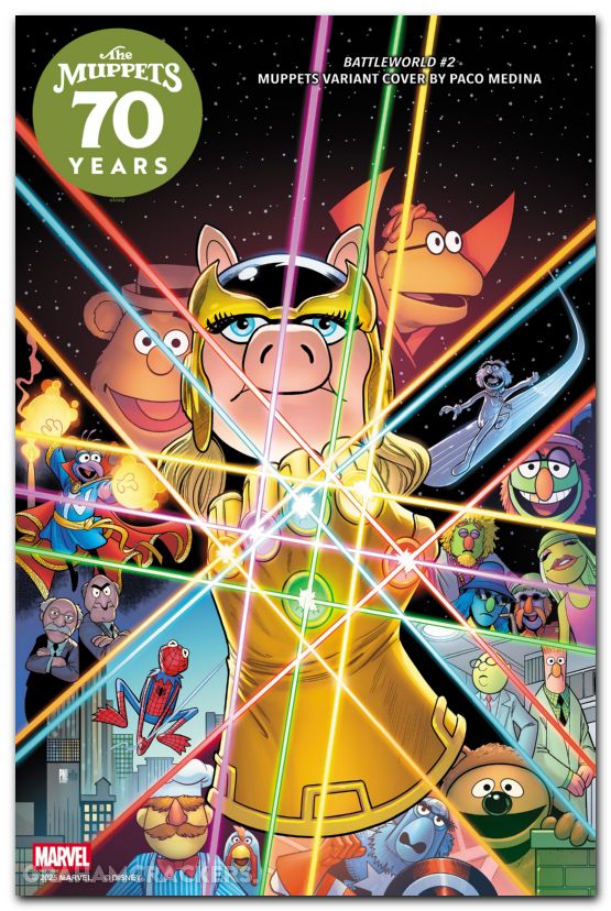 Battleworld #2 (2025) medina muppets variant