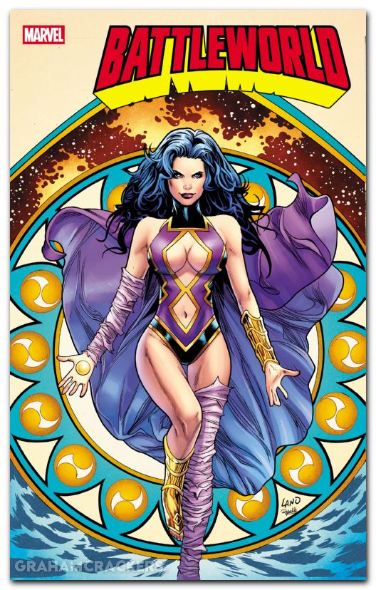 Battleworld #2 (2025) land mystic variant