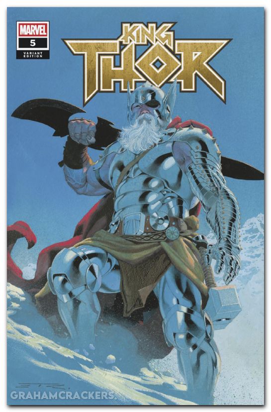 Battleworld #4 (2025) ribic king thor variant