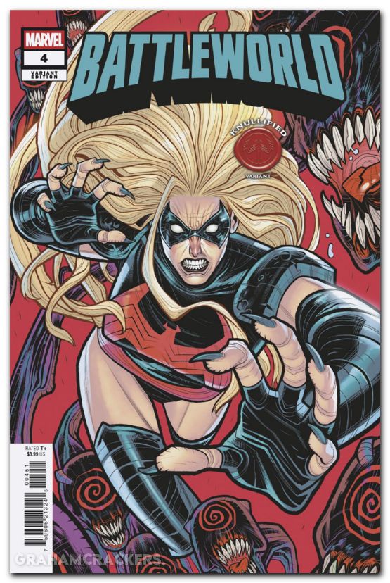 Battleworld #4 (2025) torque knullified variant