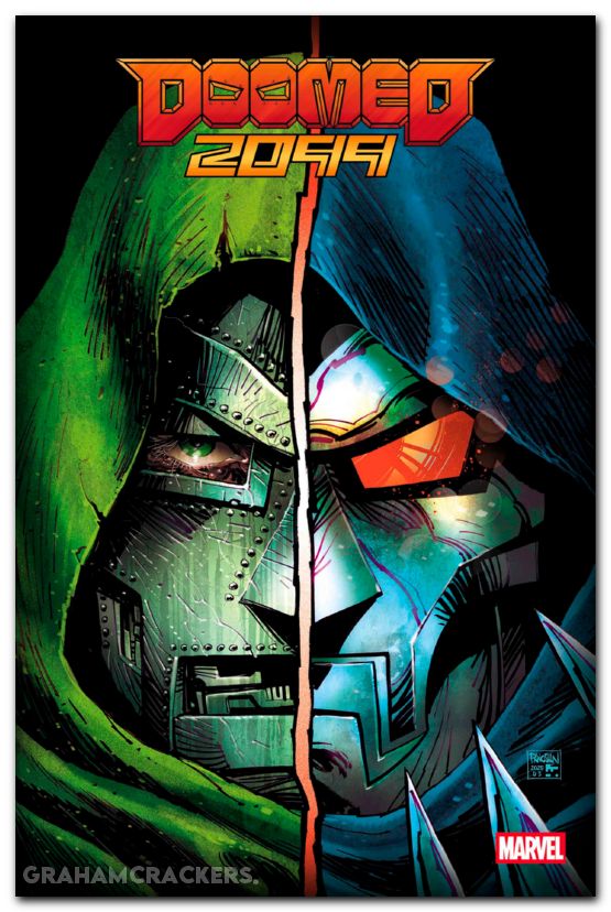 Doomed 2099 #1 (2025) panosian doomed mask foil variant