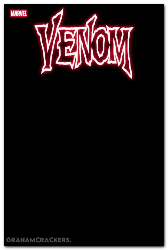 Venom #250 (2025) black blank variant