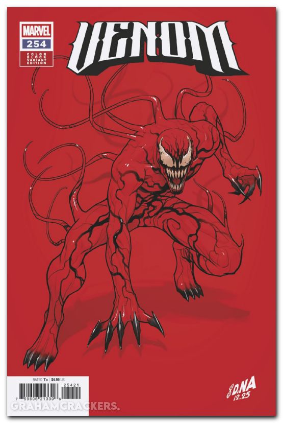 Venom #254 (2025) nakayama color block red variant