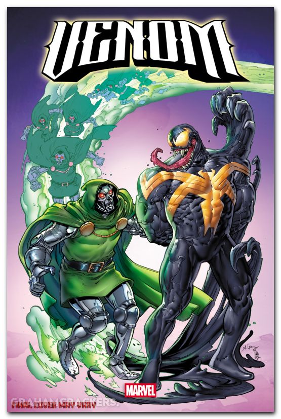 Venom #255 (2025) bressan doom homage variant