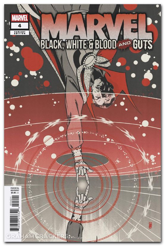 Marvel Black White And Blood And Guts #4 (2025) fornes variant